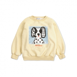 ◆키즈◆키즈 밴독 프린트 맨투맨 옐로우 B126AC041 721