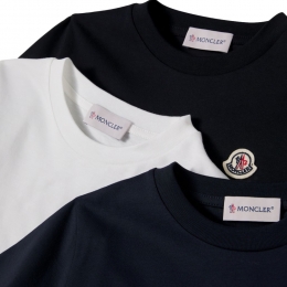 키즈 로고 패치 3PACK 반팔 티셔츠 멀티컬러 8C000 33 89AT9 3P1