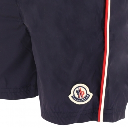 키즈 로고 패치 스윔 숏 팬츠 네이비 2C000 05 53326 742