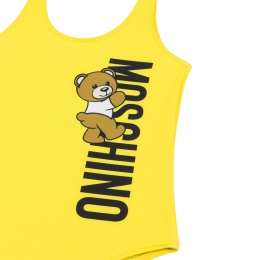 ◆키즈◆24SS 키즈 베어 프린팅 스윔슈트 옐로우 HKL00B LKA00 50162