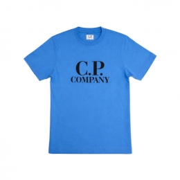 ◆키즈◆키즈 로고 프린팅 반팔 티셔츠 블루 20CKTS038B 00LAA17 833