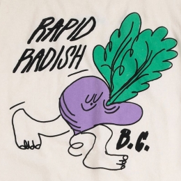 ◆키즈◆키즈 래피드 래디쉬 오버핏 티셔츠 오프화이트 B126AC019 199