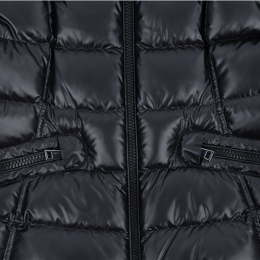 ◆키즈◆24FW 여성 AINAY 로고 패치 패딩자켓 블랙 1A000 07 595ZJ 999