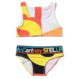 ◆키즈◆23SS 키즈 컬러블럭 투피스 스윔세트 멀티컬러 TSCA35 Z1129 999MC