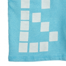 키즈 스퀘어 로고 버뮤다 숏팬츠 라이트블루 B126AC061 451