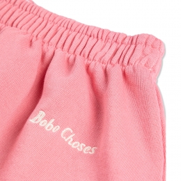 ◆키즈◆키즈 엠보 로고 플리스 스커트 핑크 B126AC076 661