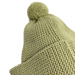 ◆키즈◆키즈 가터 방울 비니 라이트그린 K1079F25 347