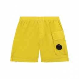 ◆키즈◆키즈 로고 포켓 크링클 스윔팬츠 옐로우 16CKBW034B 00L3C00 224