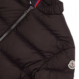 ◆키즈◆25FW 여성 오라 ORA 로고 패치 다운 봄버자켓 블랙 1A000 17 54AQE 999