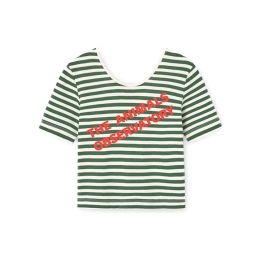 ◆키즈◆키즈 히포 스트라이프 티셔츠 다크가든 S26005 043EV