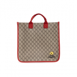 키즈 GG 프린트 토트백 베이지 859795 FAFPA 9855