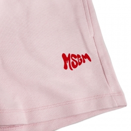 여성 브러쉬 로고 버뮤다 팬츠 페어리핑크 S6MSJUBE221 MS076