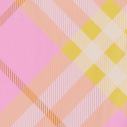 ◆키즈◆24FW 여성 빈티지 체크 스윔슈트 핑크 8089047