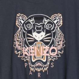 ◆키즈◆22FW 여성 타이거 로고 플레이슈트 네이비 K14202 082