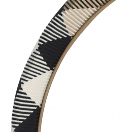 ◆키즈◆25FW 키즈 레트로 체크 헤어밴드 베이지 8108699