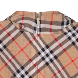 ◆키즈◆25FW 여성 빈티지 체크 후드 자켓 아카이브베이지 8104627