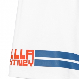 ◆키즈◆21SS 키즈 로고 라이닝 트레이닝 하프팬츠 화이트 602257 SQJ07 9000