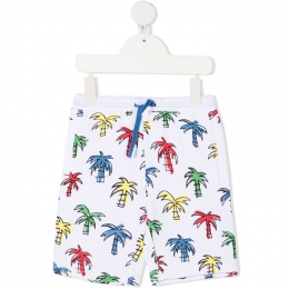 ◆키즈◆21SS 여성 팜 트리 프린트 트랙 팬츠 화이트 602258 SQJ65 H918