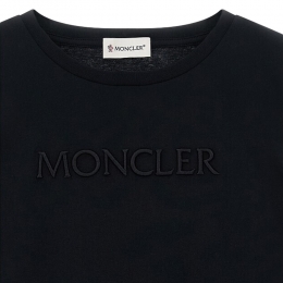 ◆키즈◆여성 로고 패치 엠보 로고 반팔 티셔츠 블랙 8C000 09 89AT9 999