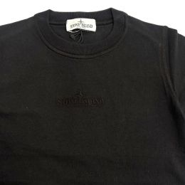 ◆키즈◆여성 로고 자수 반팔 티셔츠 블랙 L1S16 2100006 S0050 V0029