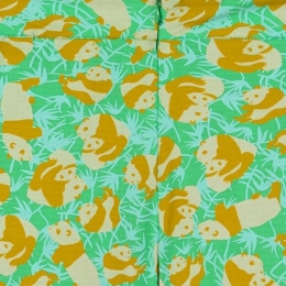 ◆키즈◆23SS 키즈 판다 프린트 포켓 숏팬츠 그린 S23052 295AV