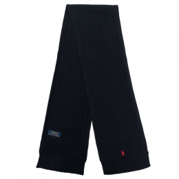 ◆키즈◆23FW 키즈 포니 로고 머플러 다크네이비 879741 001