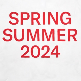 ◆키즈◆24SS 키즈 레터링 로고 토트백 화이트 S24118 036XX