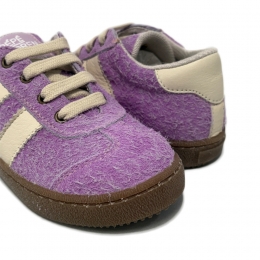 ◆키즈◆키즈 사샤 SASHA 스웨이드 스니커즈 라일락/밀크 01620-VEDUAL/SOUFSD