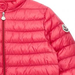 ◆키즈◆25SS 키즈 LANS 로고 패치 패딩자켓 코랄핑크 1A000 66 597YF 542