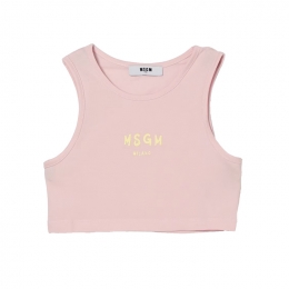 ◆키즈◆키즈 크롭 저지 탑 핑크 S6MSJGTO011 MS076