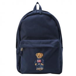 ◆키즈◆25SS 키즈 NEW PORT 테디베어 자수 백팩 네이비 9AR149 BCV