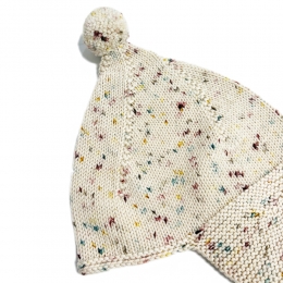 ◆키즈◆키즈 포인티 피크 비니 아이보리 K1072W25 907