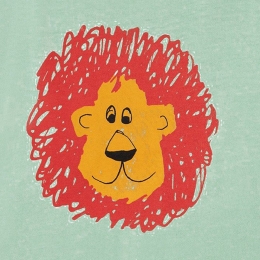 ◆키즈◆22SS 키즈 라이언 프린팅 티셔츠 민트그린 S22002 257BJ