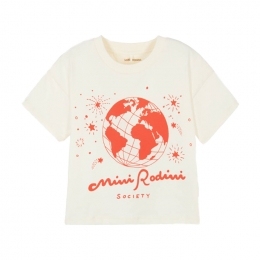 ◆키즈◆25SS 키즈 소사이어티 프린팅 티셔츠 에크루 25620118 11
