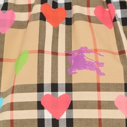 ◆키즈◆키즈 하트 체크 탑 샌드 8117457