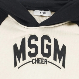 ◆키즈◆24FW 여성 로고 후드티 크림/블랙 F4MSJBHS225 01305