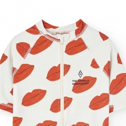 ◆키즈◆25SS 키즈 로고 스윔슈트 화이트 S25058 036BF