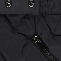 ◆키즈◆22SS 키즈 로고 패치 벨티드 후드 패딩 코트 블랙 1A000 11 53333 999