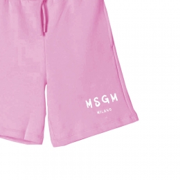 ◆키즈◆25SS 키즈 로고 프린트 숏 팬츠 핑크 S5MSJUBE070 MS003