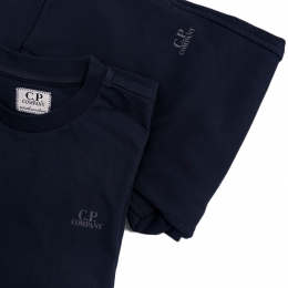 ◆키즈◆키즈 로고 프린트 하프 저지 셋업 네이비 20CKTA009B 00LAA17 888