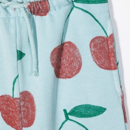 ◆키즈◆21FW 체리 패턴 스트레이트 핏 팬츠 스카이블루 F21019 237EJ