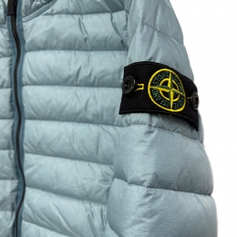 ◆키즈◆여성 와펜 패치 후드 경량패딩 파우더블루 L1S16 4100009 S0024 V004A