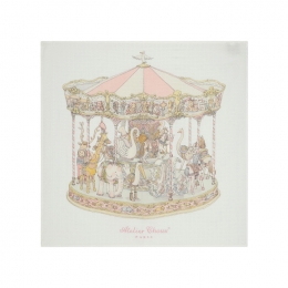 ◆키즈◆까레 까루젤 블랭킷 핑크 CARRE CAROUSEL