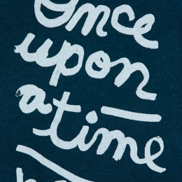 ◆키즈◆24FW 키즈 로고 프린트 맨투맨 네이비블루 B224AC041 411