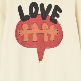 ◆키즈◆키즈 베어 러브 플랜 맨투맨 옐로우 F25031 076DV