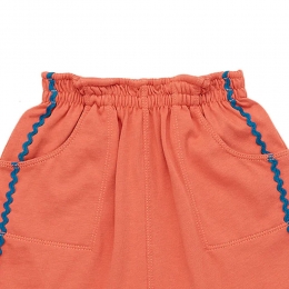 ◆키즈◆25SS 키즈 릭랙 캠프 숏팬츠 오렌지 K3036S25 667