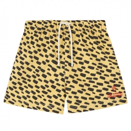 ◆키즈◆25SS 키즈 로고 몽키 숏 팬츠 옐로우 S25080 247BD