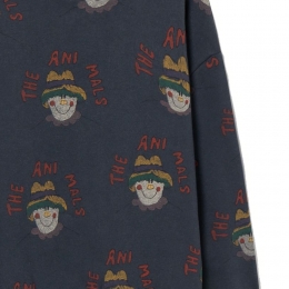 ◆키즈◆22FW 키즈 피에로 패턴 릴렉스핏 맨투맨 딥블루 F22003 181CV