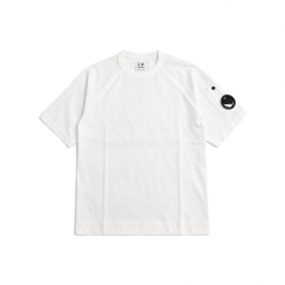 ◆키즈◆키즈 렌즈 와펜 래글런 반팔 티셔츠 화이트 20CKTS011B 00LAA17 103