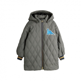 ◆키즈◆키즈 다이노 패치 롱 퀄팅 자켓 그레이 25710103 97